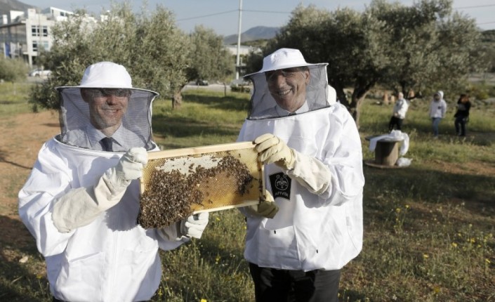 Γιατί ο Σταθάκης ντύθηκε μελισσοκόμος; Τι είπαν με τον Κατάινεν για επενδύσεις στο πλαίσιο σχεδίου Γιούνκερ; | Φωτός