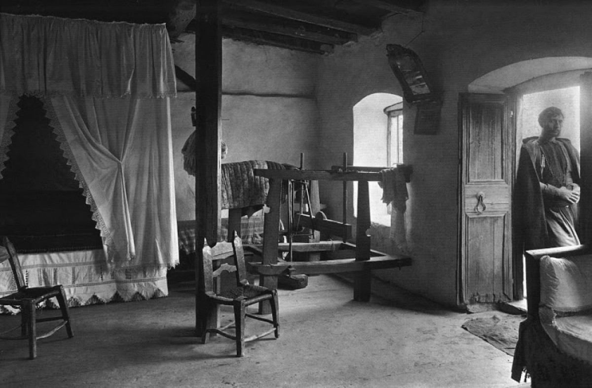 Κρήτη, εσωτερικό σπιτιού, 1911