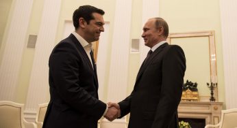 Συναντήσεις Τσίπρα-Λαφαζάνη με Gazprom και BRICS στην Αγία Πετρούπολη