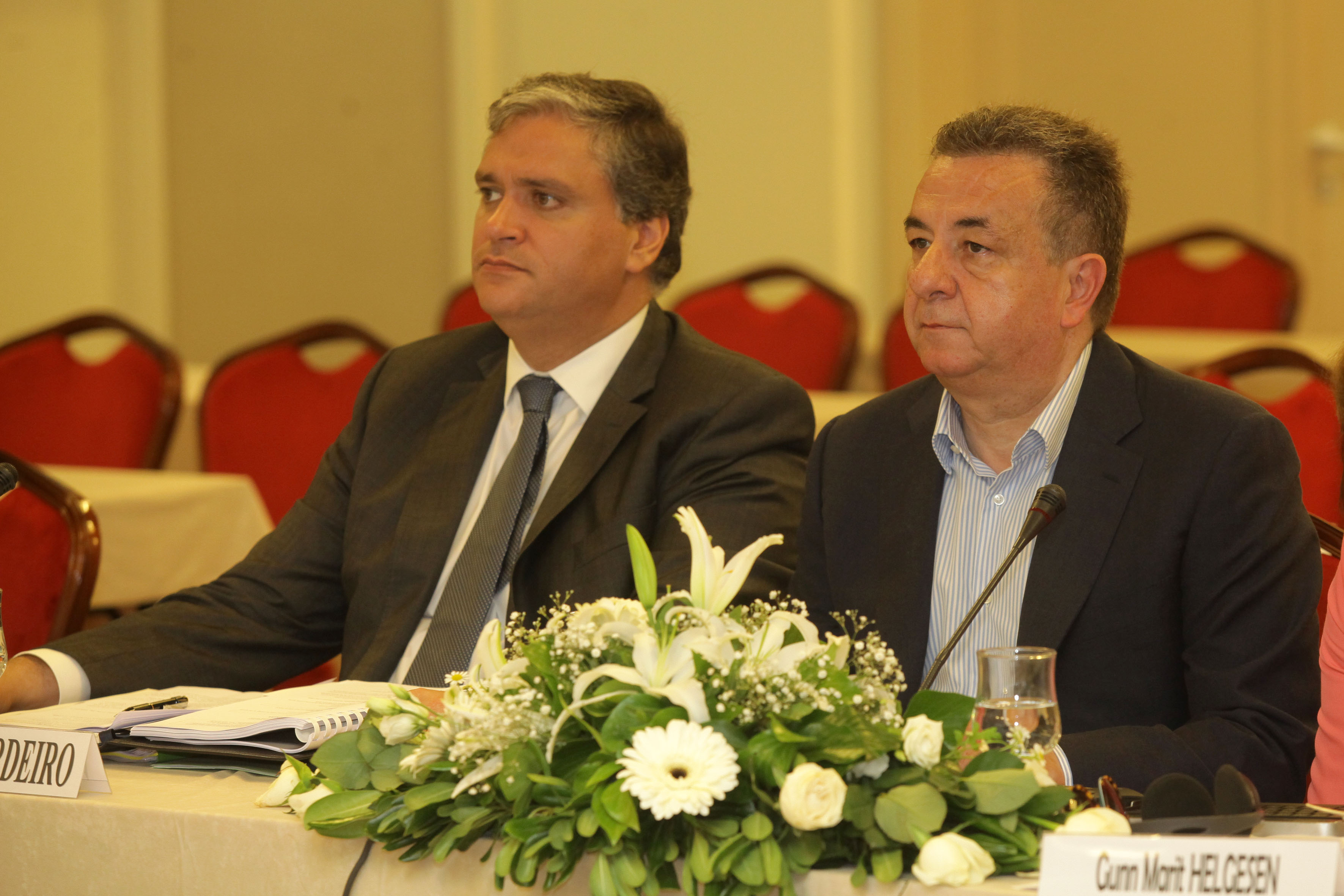 Ο Περιφερειάρχης Κρήτης με τον  Πρόεδρο του CPMR  Vasco Cordeiro