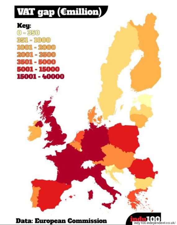 Oι Γερμανοί που κουνούν το δάκτυλο είναι πρωταθλητές στη φοροδιαφυγή μαζί με Ιταλούς και Γάλλους