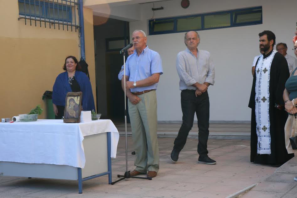 Στο Δημοτικό Βαμβακόπουλου και το Γενικό Λύκειο Ν. Κυδωνίας ο Απ. Βουλγαράκης