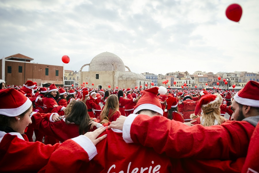 santa run