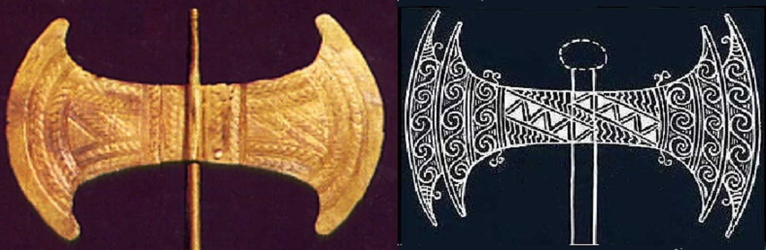 Minoan double axes