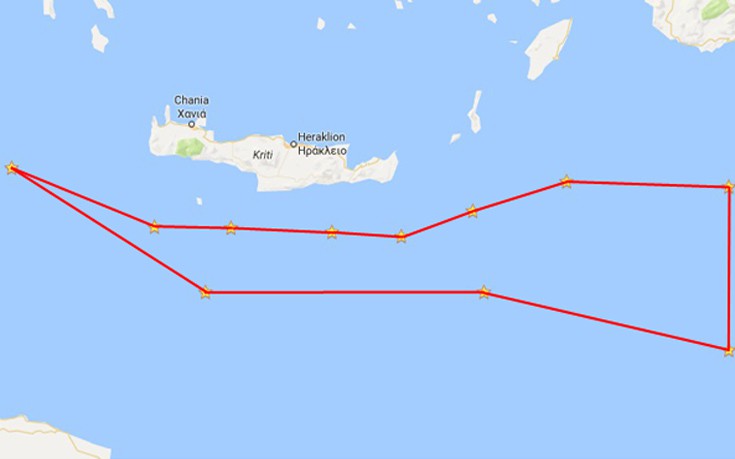 Γιατί η ισραηλινή Πολεμική Αεροπορία δέσμευσε για 10 ημέρες μια τεράστια έκταση νοτια της Κρήτης;