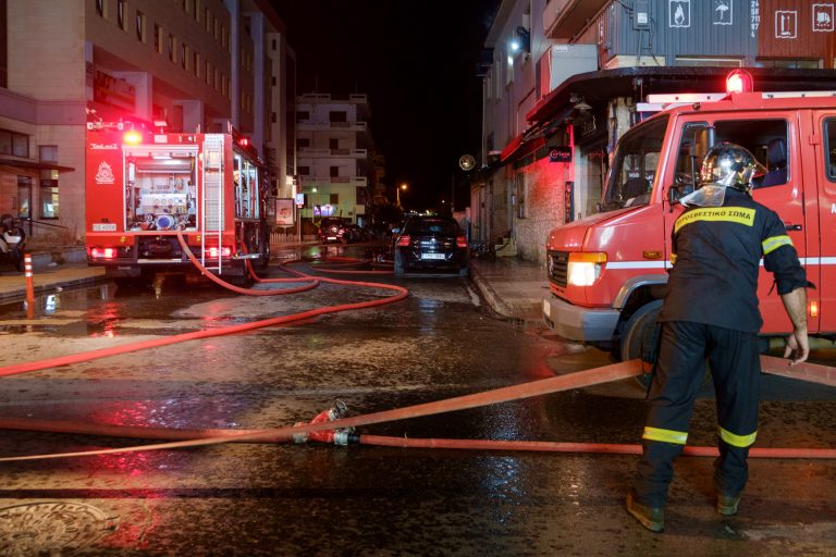 Σε εμπρησμό οφείλεται η πυρκαγιά στην οδό Σκαλίδη