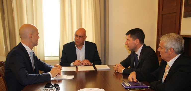 Τ. Βάμβουκας: «Θετικό το αποτέλεσμα της συνάντησης με τον Διευθύνοντα Σύμβουλο της FRAPORT GREECE, Alexander Zinell»