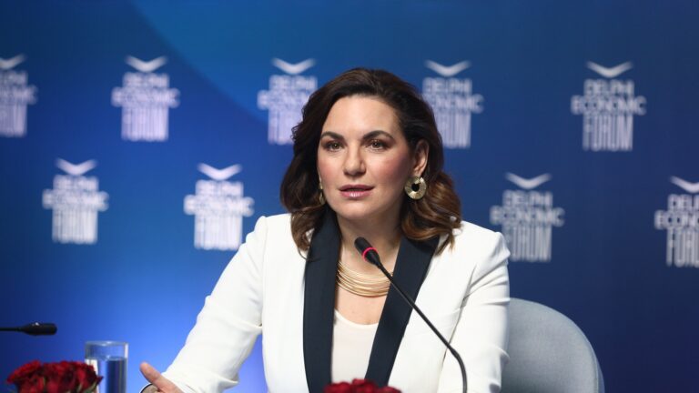 Όλγα Κεφαλογιάννη για σχέση με Ισραήλ: “Έχουμε μια κοινή κατανόηση της ειρήνης και της σταθερότητας”