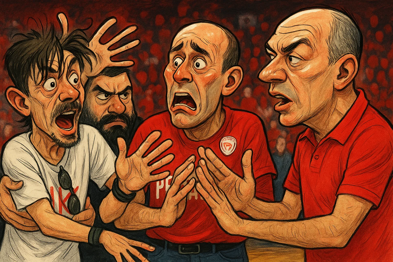 geloiografia olumpiakos panathinaikos