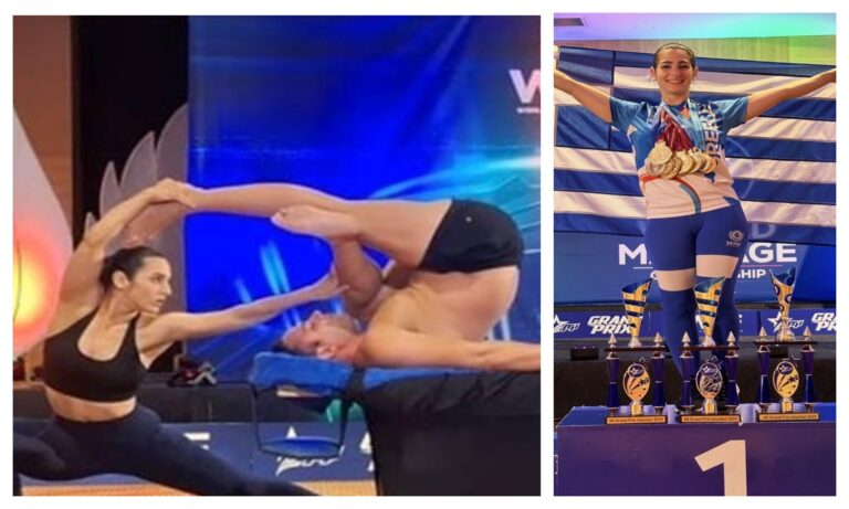 Ιστορική διάκριση Χανιώτισσας στο Παγκόσμιο Πρωτάθλημα Μασάζ – 9 χρυσά μετάλλια για την Αγγελική Ξενάκη στην Κωνσταντινούπολη