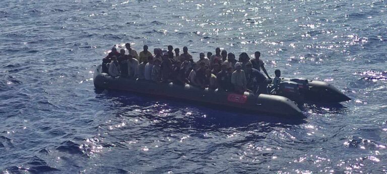 Νέα άφιξη μεταναστών νότια της Γαύδου