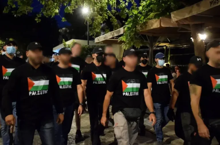 Εισαγγελική έρευνα για την πορεία με παλαιστινιακές σημαίες – Προσήχθη ηγετικό στέλεχος του Ρουβίκωνα