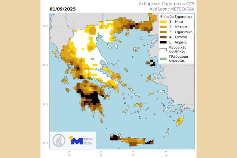 Καταστροφική ξηρασία «σαρώνει» και την Κρήτη