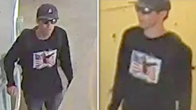 Το FBI έδωσε στη δημοσιότητα εικόνες του φερόμενου δράστη της δολοφονίας Κερκ και προσφέρει αμοιβή 100.000 δολαρίων για πληροφορίες