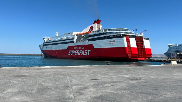 Μετά από 16 χρόνια, επιστροφή της “Αριάδνης” στη γραμμή Χανιά–Πειραιά