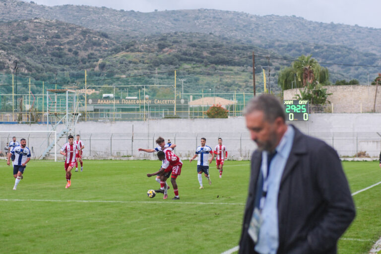 «Λύτρωση» στα Περιβόλια: Τα Χανιά λύγισαν τον Ολυμπιακό Β’ και πήραν βαθμολογική ανάσα
