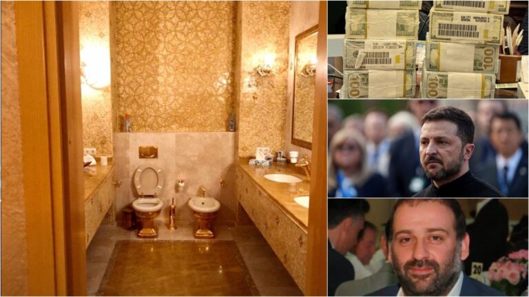 Το σκάνδαλο που μπορεί να ρίξει τον Ζελένσκι – Σύμβολο «ευγνωμοσύνης» στη Δύση οι χρυσές τουαλέτες διεφθαρμένων του Κιέβου