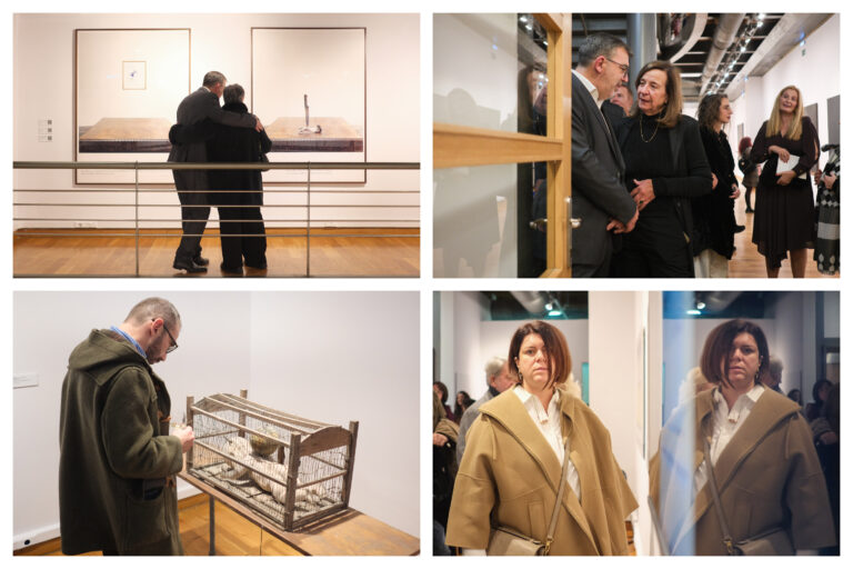 Χανιά: Εγκαίνια για την «Κόκκινη Γραμμή» της Λυδίας Δαμπασίνα στη Δημοτική Πινακοθήκη – Μια εικαστική σπουδή στα όρια και την αφύπνιση