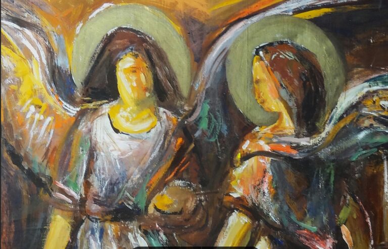 Μία αλλιώτικη ενατένιση: Η έκθεση ζωγραφικής του Φώτη Λαγουδάκη