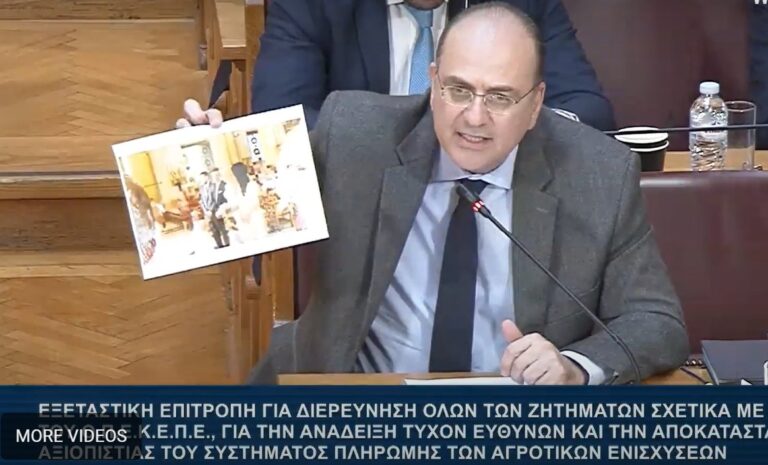 ΟΠΕΚΕΠΕ: Ο Λαζαρίδης κατέθεσε φωτογραφία του Ανδρουλάκη με τους συλληφθέντες για τις παράνομες επιδοτήσεις – “Σε οποιαδήποτε εμπλοκή στελέχους του ΠΑΣΟΚ, το μέλος θα διαγραφεί με αντανακλαστικά δευτερολέπτων”, απάντησε η Αποστολάκη