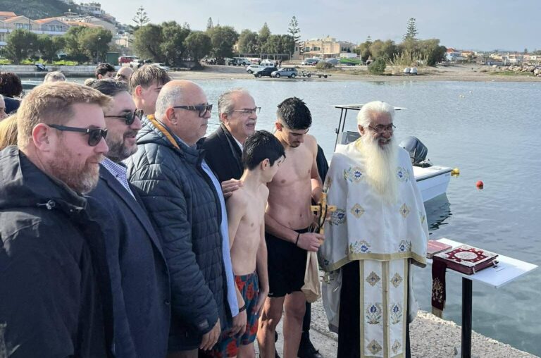 Με λαμπρότητα ο εορτασμός Θεοφανίων στον Δήμο Πλατανιά