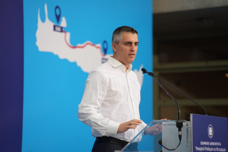 Στην Κρήτη την Παρασκευή ο υπουργός Υποδομών