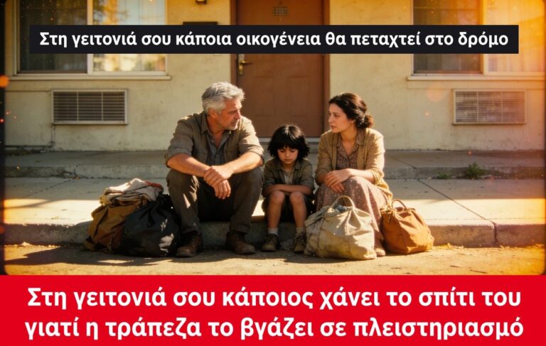 Χανιά: Εκστρατεία ενημέρωσης από την Αγωνιστική Κίνηση κατά των πλειστηριασμών στις γειτονιές της πόλης