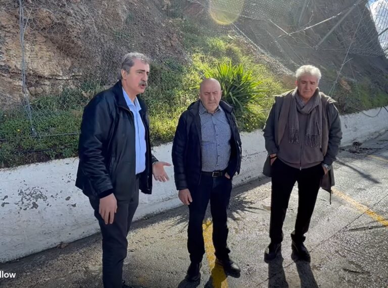 Σφακιά: Στην τελική ευθεία το έργο προστασίας από βραχοπτώσεις – Δέσμευση για ολοκλήρωση έως τον Μάρτιο