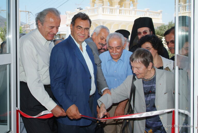 Ο Δήμος Καντάνου-Σελίνου αποχαιρετά την Ελένη Γλύκατζη-Αρβελέρ, εμπνεύστρια του Μουσείου Ακριτών