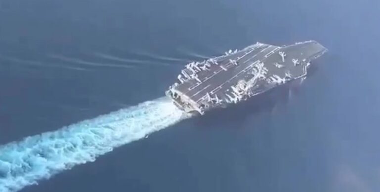 ΈΚΤΑΚΤΟ: Έφυγε το USS Gerald Ford από το πεδίο της μάχης και κατευθύνεται προς Σούδα | Βίντεο
