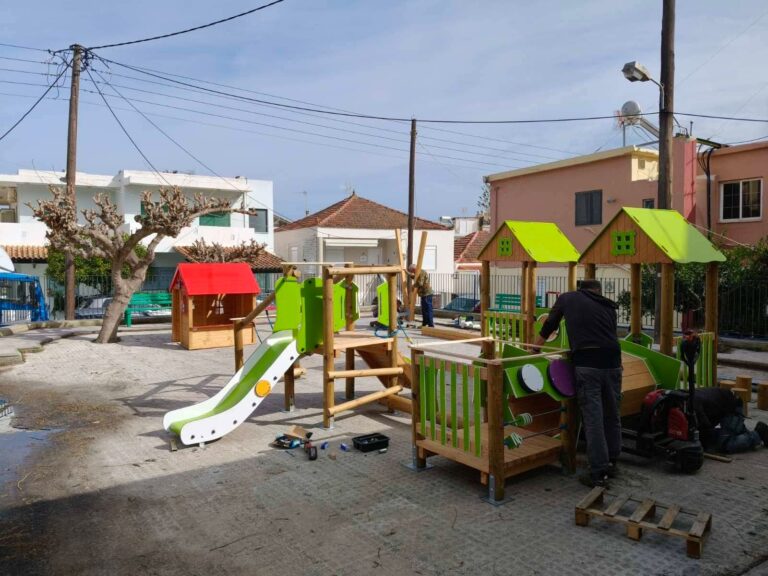 Ολοκληρώθηκαν οι εργασίες αναβάθμισης στα 1ο και 2ο Νηπιαγωγείο Καλυβών Αποκορώνου