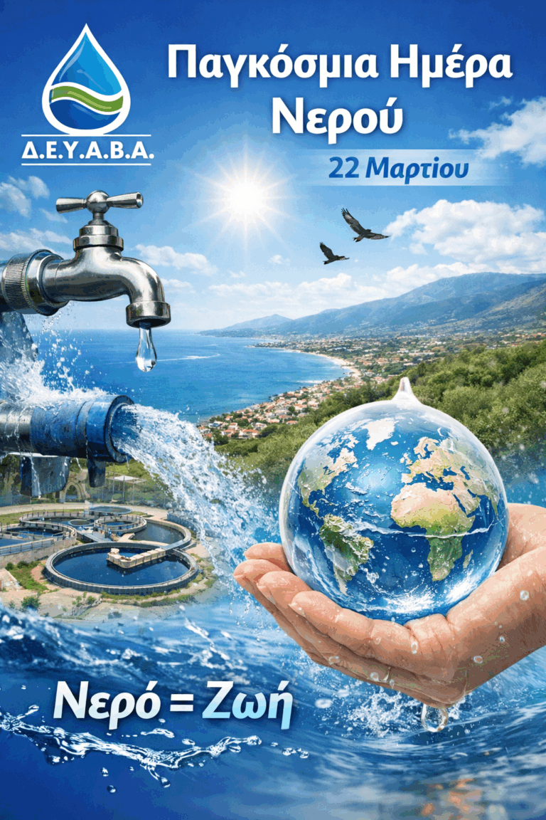 Για την Παγκόσμια Ημέρα Νερού στις 22 Μάρτη: Νερό = Ζωή