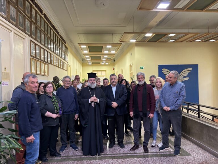 Εθιμοτυπική επίσκεψη του Μητροπολίτη Κυδωνίας και Αποκορώνου στον Αντιπεριφερειάρχη Χανίων