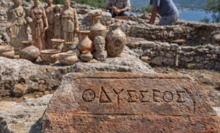 Ιστορική αρχαιολογική ανακάλυψη στην Ιθάκη – Εντοπίστηκε αρχαίο ιερό αφιερωμένο στον Οδυσσέα!