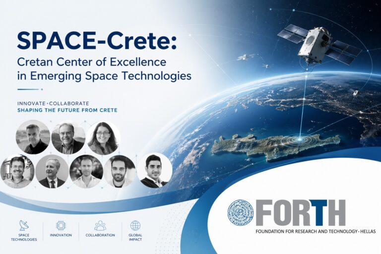 SPACE-Crete: Το ΙΤΕ κατακτά ευρωπαϊκή χρηματοδότηση 35 εκατ. ευρώ για διαστημικές τεχνολογίες στην Κρήτη