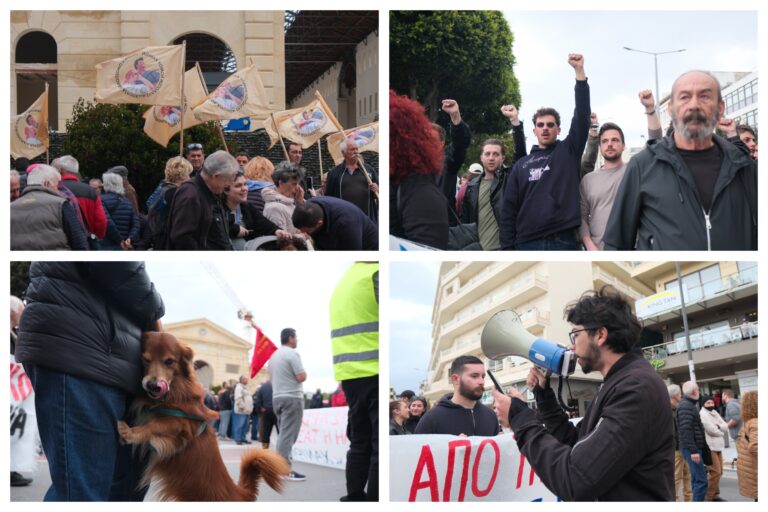 Χανιά: Μαζική συμμετοχή στην απεργία της Πρωτομαγιάς – Διεκδικήσεις για μισθούς και διεθνή αλληλεγγύη