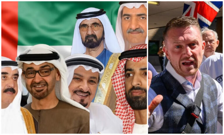 New Arab: Γιατί τα Αραβικά Εμιράτα στηρίζουν τον αντι-ισλαμιστή Τόμι Ρόμπινσον, τον Φάραντζ και χρηματοδοτούν μέσω λόμπι την ευρωπαϊκή Ακροδεξιά;