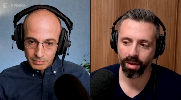 Ο Γιουβάλ Νοά Χαράρι μιλά για πλήρη απώλεια ενσυναίσθησης εκ μέρους των Ισραηλινών: “Δυσκολεύονται ακόμη και να αναγνωρίσουν απλώς ότι οι Παλαιστίνιοι υποφέρουν”
