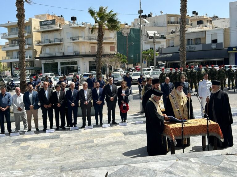Χάρης Μαμουλάκης: «Η Μάχη της Κρήτης είναι διαχρονικό σύμβολο αντίστασης και αλληλεγγύης»