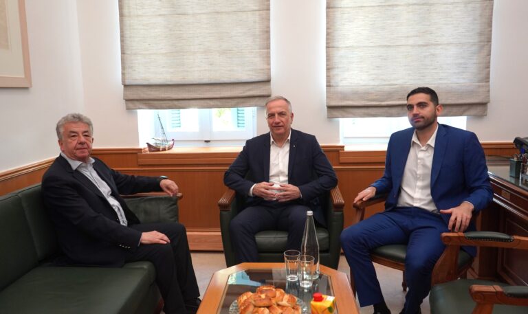 Συνάντηση Αρναουτάκη – Καλαφάτη για την ενίσχυση του Οικοσυστήματος Καινοτομίας της Κρήτης