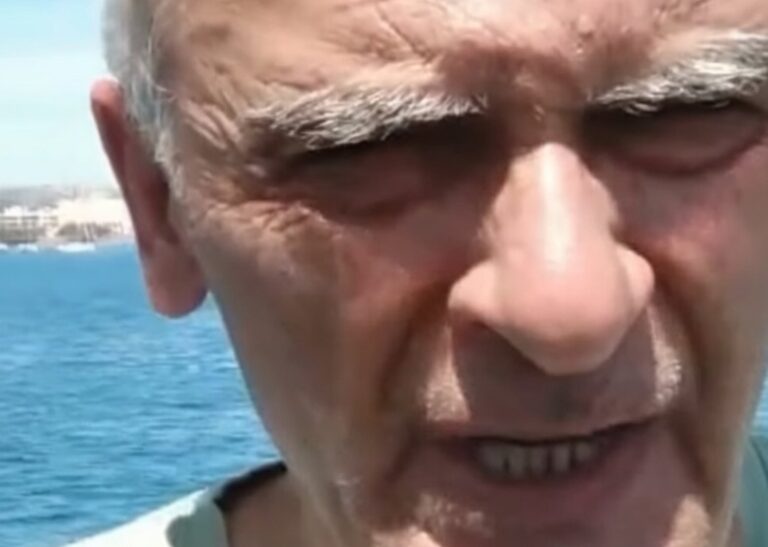 Χανιά: Το μήνυμα του Γιάννη Πανταζόπουλου για τη Βάση της Σούδας λίγο πριν από τη σύλληψη του Στόλου της Ελευθερίας