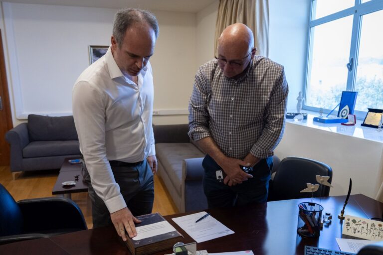 Ορκωμοσία νέου Επίκουρου Καθηγητή στην Ιατρική Σχολή του Πανεπιστημίου Κρήτης
