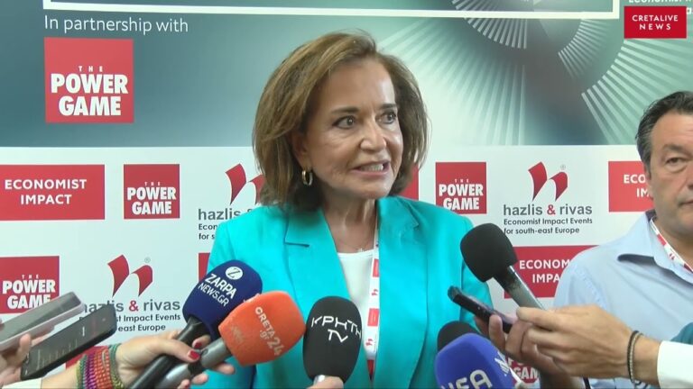 Ντ. Μπακογιάννη από συνέδριο Economist: “Το μοναδικό οικοσύστημα θα προστατευθεί κατεξοχήν, διότι αποτελεί τη μεγαλύτερη περιουσία της Κρήτης”