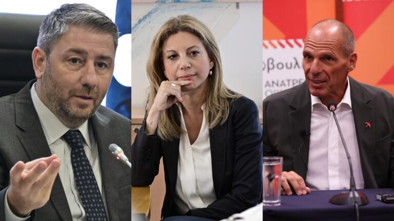 Τάσεις MRB: Δημοφιλέστερη αρχηγός η Καρυστιανού, τελευταίος ο Βαρουφάκης, στη μέση ο Ανδρουλάκης