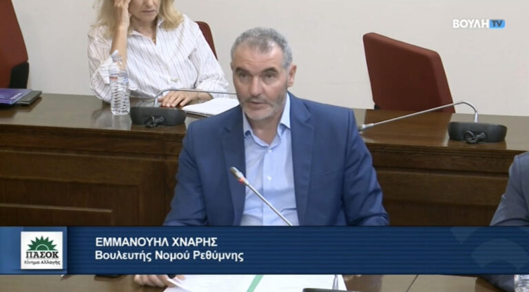 Μανόλης Χνάρης: «Πολιτική αλλαγή και ουσιώδης στήριξη του αγροτικού κόσμου είναι η πρόταση του ΠΑΣΟΚ απέναντι στην αδιαφορία και την ανικανότητα της Νέας Δημοκρατίας»