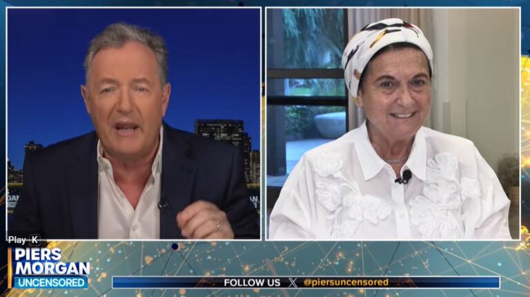 Ντανιέλα Βάις στο Piers Morgan Uncensored: «Οι Συμφωνίες του Όσλο τελείωσαν και το Παλαιστινιακό Κράτος τελείωσε»