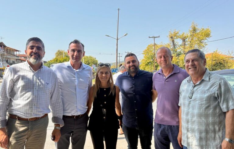 Σε Διαβάτα, Λαγκαδίκια και Βαγιοχώρι η Σέβη Βολουδάκη